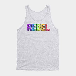 Rebel (black) Tank Top